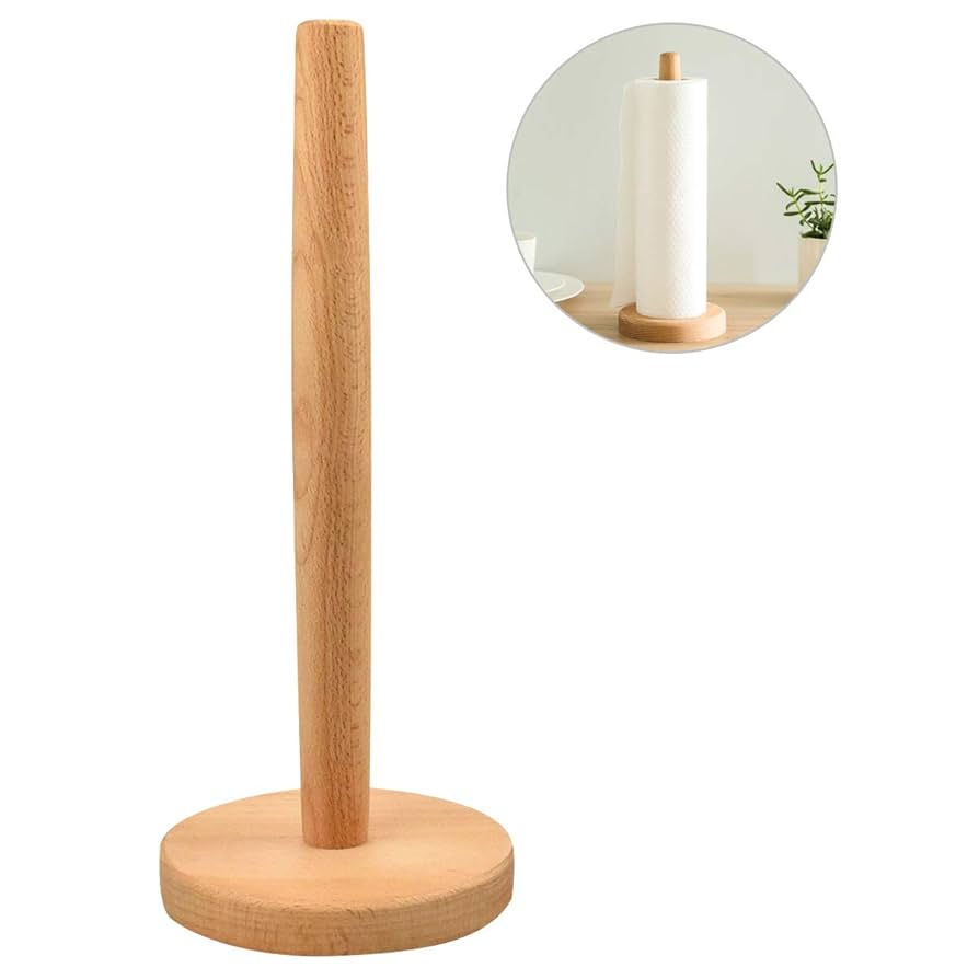 木製キッチンペーパーホルダー キッチンペーパー ホルダー 木製 pmypepar01[品番：BCYW0026585